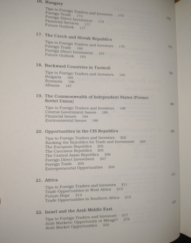The World Markets Desk Book Lawrence W. Tuller (Usado)