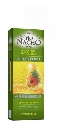 Shampoo Tio Nacho Ervas Milenares Fortalescimento 415ml