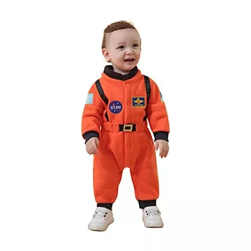 Disfraz De Astronauta Bebé Y Niño Pequeño, Traje Esp