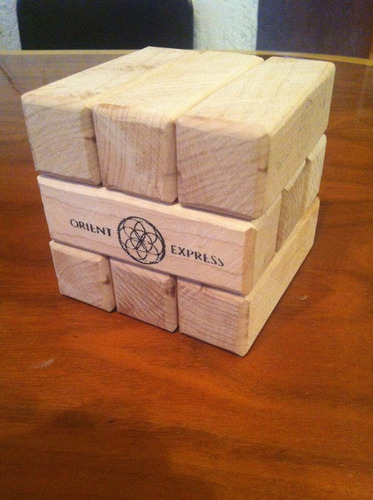 Torre En Madera O Kujenga Jenga Natural 60 Piezas C/logo