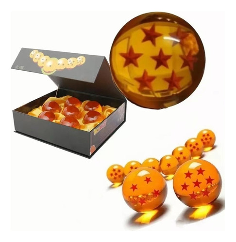 7 Esferas Dragon Ball Caja Exhibidor Goku 