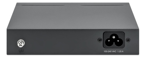 Conmutador Intellinet Gigabit Ethernet Poe+ De 5 Puertos - P
