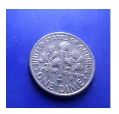 1 One Dime 1989 Estados Unidos Letra P (Usado)