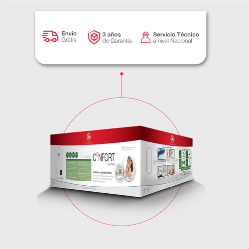 Calentador De Agua Rheem Instantáneo 25 Litros/min A Gas Lp