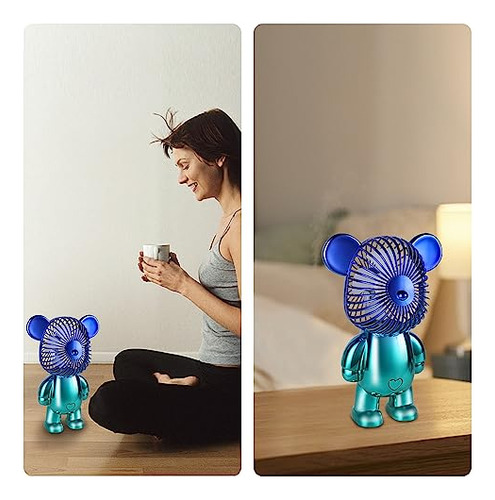 Ventilador Portátil Mini Usb Recargable Con Tres Velocidades