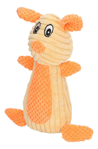 Squeaky Dog Toy, Encantador Cachorro Interactivo Resistente