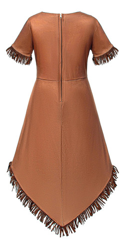 Disfraz De Nativo Americano, Vestido Para Niñas, Indios Amer