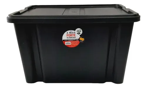 本日のみunda ” / All Black series X-PAC L Caixa Organizadora Com Rodas 65 L - Preto - 7154-1 - Xplast