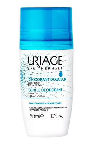 Desodorante Gentil | Sin Sal | Sin Aluminio | Uriage 50 Ml