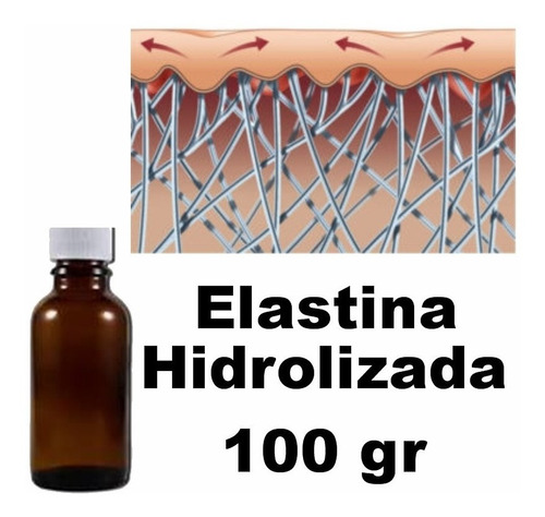 Elastina Hidrolizada Aditivo Cosmetico 100gr 