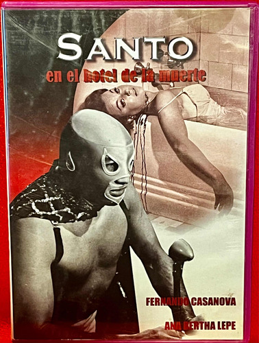 Película Dvd Original Santo En El Hotel De La Muerte.