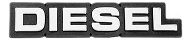 Emblema Insignia Diesel Para Chevette Monza C10 Chevy