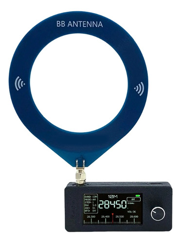 Antena De Bucle De Interfaz Sma De 0,5 Khz-108 Mhz, Tamaño D