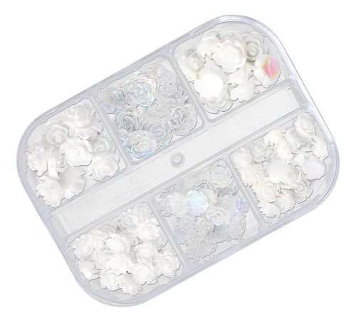 Uñas Flores, Uñas De Camelia En 3d Para Uñas Acrílicas, Mani