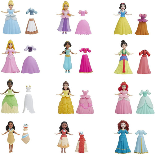 Coleccion 12 Princesas Baile Real Disney Princess Royal Ball