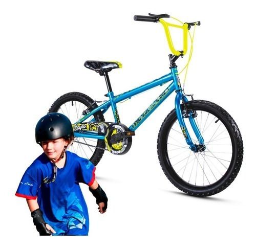 Bicicleta Mercurio Spyro R20 Freno V Brake Cubrecadena Niño Color Azul