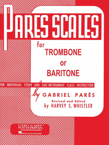Pares Scalestrombone Or Baritone B.c.