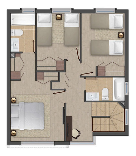 Imagen 4 de 36 de Barrio Francés - Condominio Versalles