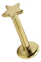Comprar Piercing Labret Estrela Lbesgd Acero Quirurgico 316l 1un
