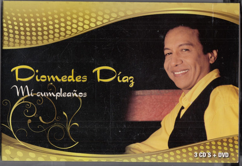 Diomedes Diaz Mi Cumpleaños 3 Cd´s+dvd Original Usado Qqs.mz