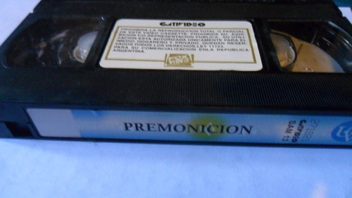 Vhs Premonición (sin Caja Original)