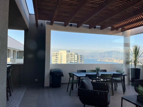 Arriendo Depto. Amoblado Nuevo! 2d/2b/1e Concón.