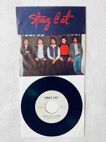 Stray Cat Afuera En Las Calles Lp Vinyl Vinilo Mexico 1981