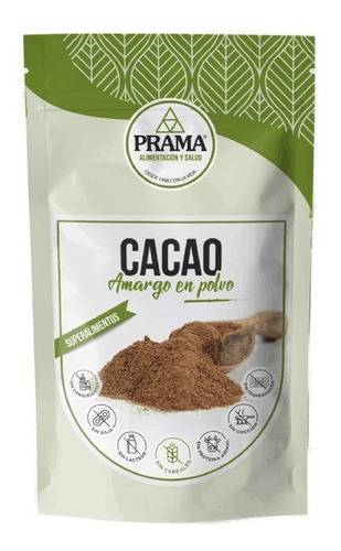 Cacao Amargo En Polvo Prama 100g