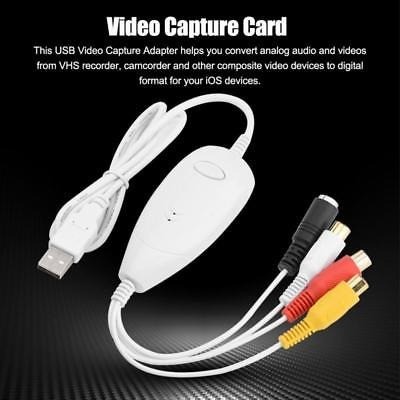Tarjeta De Captura De 1568 Del Ezcap Usb 2.0 Video Audio Vhs