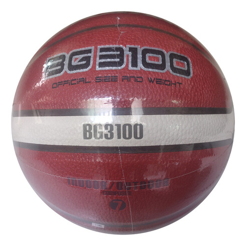 Balón De Básquetbol Molten Fiba Bg3100 Nº 7 Color Tamaño 7 Para Adultos De Interior