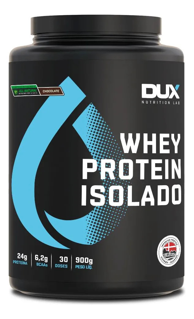 Dux - WHEY PROTEIN ISOLADO ALL NATURAL 900G BAUNILHA