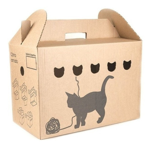Transportadoras De Cartón Para Gatos Y Pequeños Perros