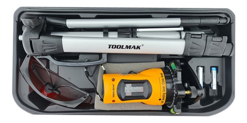 Imagen 2 de 3 de Nivel Laser Autonivelante De Linea Cruzada Toolmak