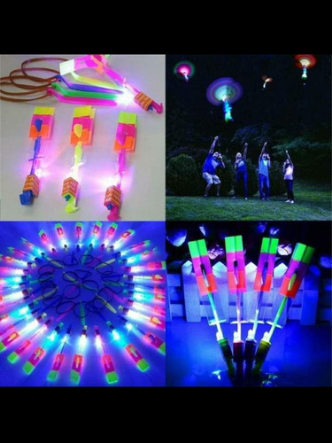 Voladores Con Luces Led Pack 50 Unidades