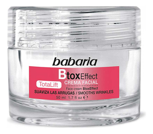 Crema Facial Babaria 32065 Botox  50 Ml  Rojo  1 U