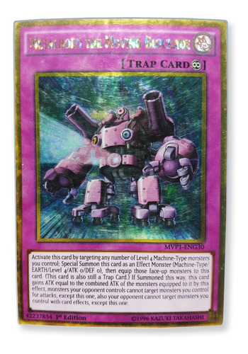 Yugi-oh! Metalhold The Moving Blockade Mvp1-eng30 Gold