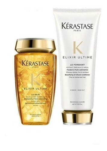 Pack Shampoo Elixir 250ml + Fondant Elixir 200ml Kerastase