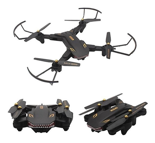 Drone Visuo XS809SHW con cámara negro