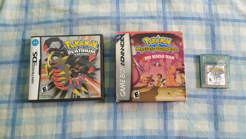 Juegos De Pokémon Nintendo Game Boy Color Advance Y Ds