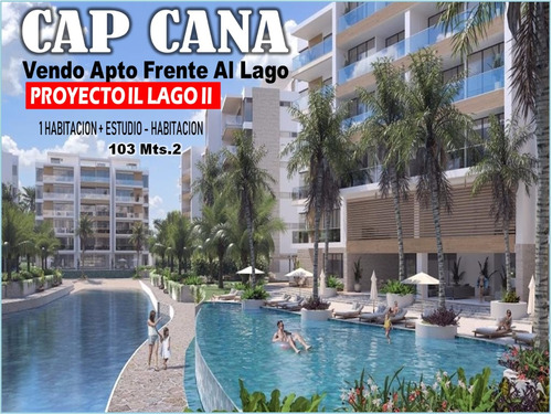 Vendo Apto En Cap Cana Dentro Del Proyecto Il Lago Ii, 1 Hab.+ Estudio, Con 103 Mts.2,  De Oportunidad