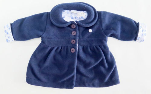 Tapado Polar Abrigo Liso Bebe Moda - Children's