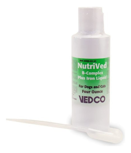 Nutrived Complejo B Plus Hierro Lquido (4oz.)