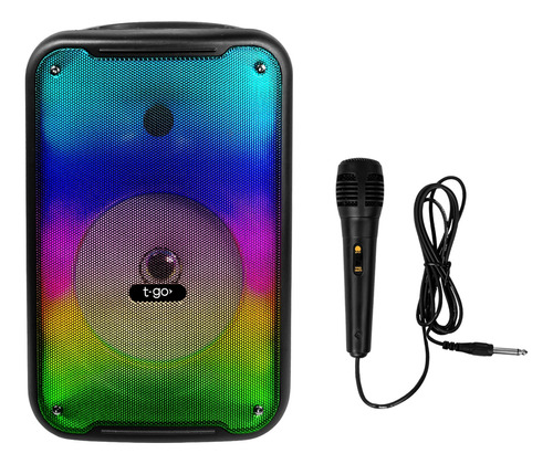 Parlante Bluetooth T-go Bermudas Karaoke Radio Fm Micrófono