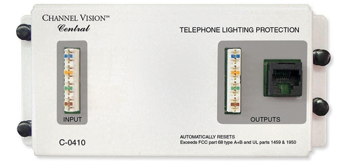 Channel Vision C-0410 4-line Telecom Modulo Limitador