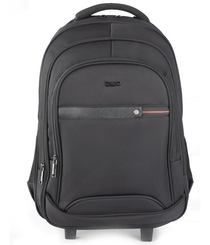 Imagen 3 de 10 de Mochila Biwo Con Carro 2 Ruedas Portanotebook Carry On