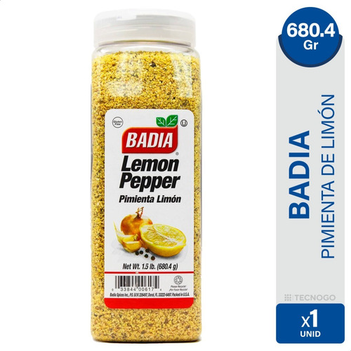 Pimienta Limon Badia - Condimento Libre De Gluten Kosher