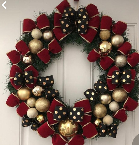 Guirlanda De Natal Redonda 35cm Kit Com 5 Peças Mdf | Parcelamento sem juros Guirlanda De Natal Redonda 35cm Kit Com 5 Peças Mdf | Parcelamento sem juros