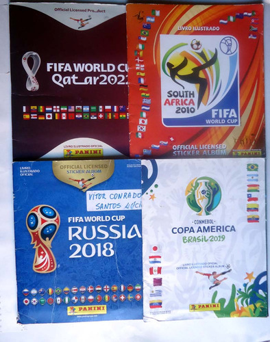 Albuns De Figurinhas Futebol Incompletos No Estado Leia Anun (Usado)