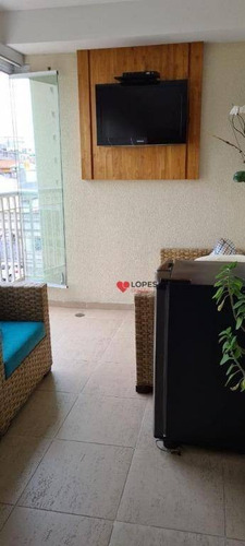 Imagem 3 de 19 de Varanda Gourmet Em Condominio Club Na Mooca - Ap3536