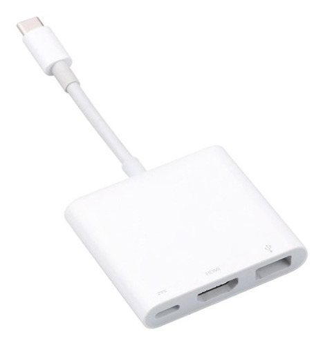 Adaptador Usb-c Multiporta Para Av Digital - Mj1k2am/a